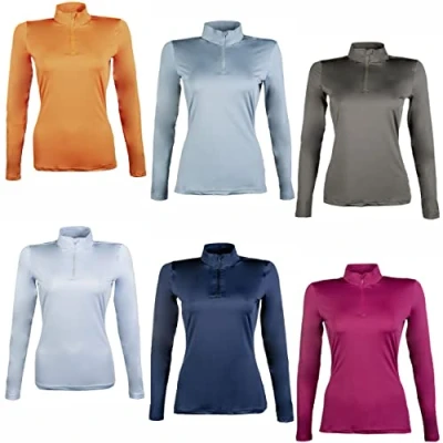 Afbeelding van HKM Functioneel Shirt Summer Milano Lichtblauw L