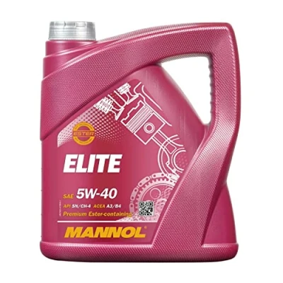 Afbeelding van MANNOL Elite 5W 40 API SN/CF motorolie, 4 liter