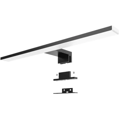 Afbeelding van Aogled LED spiegellamp badkamer 6500K koel wit IP44 waterdichte spiegelkastverlichting Lamp 40cm 820LM badkamerlamp wandspiegellamp, 3in1 montage