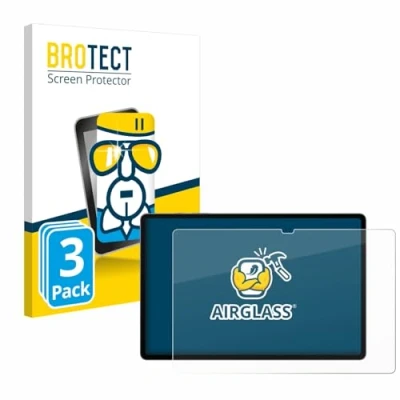 Afbeelding van BROTECT Screenprotector voor Samsung Galaxy Tab S10 Plus 5G Folie Beschermfolie Beschermglas transparant (3 Stuks)