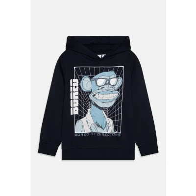 Afbeelding van Name it Nkmnobel Boredofd SKY Hoodie voor kinderen, Maat: 122/128, Dark sapphire