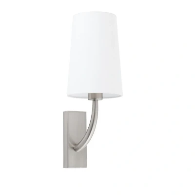 Afbeelding van Faro Lighting Rem Wandlamp met Shade Nickel, E27