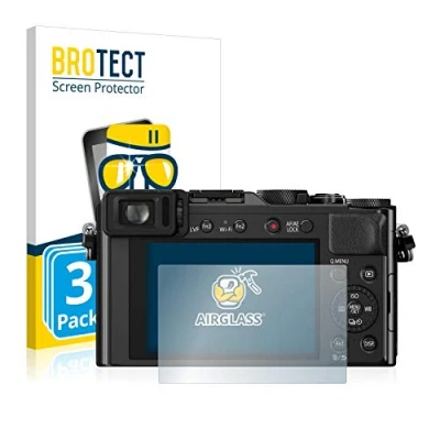Afbeelding van BROTECT Screenprotector voor Panasonic Lumix DMC LX100 Folie Beschermfolie Beschermglas transparant (3 Stuks)