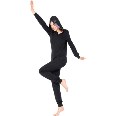 Afbeelding van Ladeheid Pyjama, Dames, Maat: XL, Black pavian