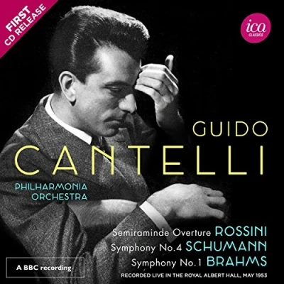 Afbeelding van Philharmonia Orchestra, Guido Cantelli Rossini: Semiramide Overture R. Schumann: Symphony (CD)