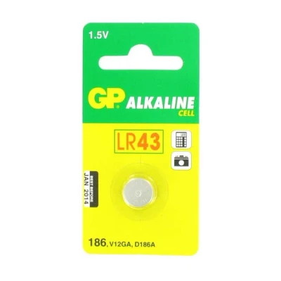 Afbeelding van LR43 alkaline knoopcel