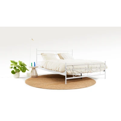 Afbeelding van Maxi Bed Milano 2 persoons 140 x 200 cm wit