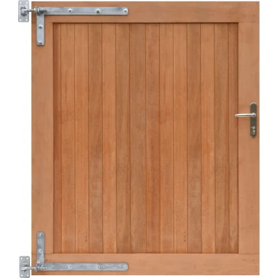 Afbeelding van Intergard Poort tuinpoort Bangkirai hardhout 300x180cm (2 delig 150x180cm)