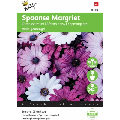 Afbeelding van Osteospermum, Spaanse Margriet Akila mix