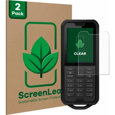 Afbeelding van ScreenLeaf Screenprotector voor Nokia 800 Tough Duurzame schermbescherming Folie Beschermfolie transparant (2 Stuks)