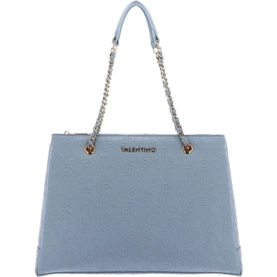 Afbeelding van VALENTINO Shopper Schoudertas Relax Shopping Bag Polvere Lichtblauw