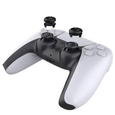 Afbeelding van Joystick Thumbstick Cap Duim Grip Voor PS5 Handvat, Antislip Analoge Thumb Stick Knop Caps (zwart)