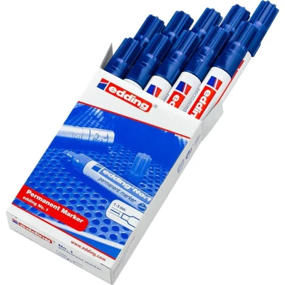 Afbeelding van Edding No. 1 permanent marker blauw
