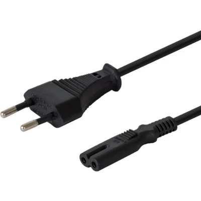 Afbeelding van Savio CL 97 electriciteitssnoer Zwart 1,2 m Netstekker type E IEC C7