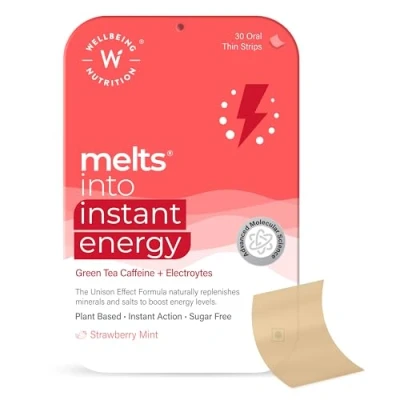 Afbeelding van Wellbeing Nutrition Energie B12 Complex 30 smeltblaadjes