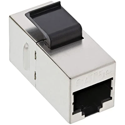 Afbeelding van InLine® RJ45 socket/jack inlaat, SNAP In, Cat.5e,