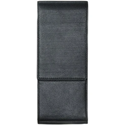 Afbeelding van LAMY A 303 Lederwaren hoogwaardig nappaleder etui 859 in de kleur zwart voor drie schrijfgerei