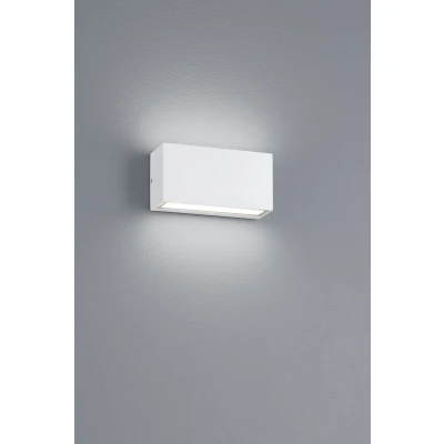 Afbeelding van TRIO TRENT Wandlamp Wit mat incl. 1x SMD 9W Buitenverlichting IP65