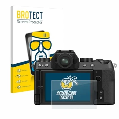 Afbeelding van BROTECT Screenprotector voor Fujifilm X S10 Folie Beschermfolie Beschermglas matte