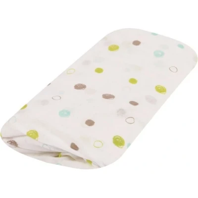 Afbeelding van Hoeslaken DOMIVA 70 x 140 cm Jersey Ecru Pandipanda print