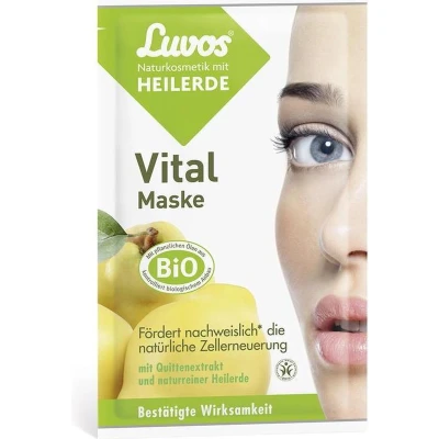 Afbeelding van Luvos Crememasker Vital 7.5ml, 15 ml