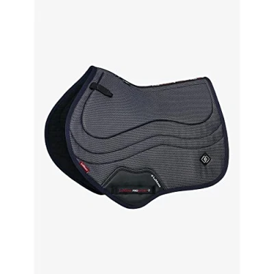 Afbeelding van LeMieux Sluiten Contact Ultra Mesh Vierkant zadeldek Zadeldekjes voor Paarden Paardensport Uitrusting en Accessoires (Donkermarineblauw One Size)