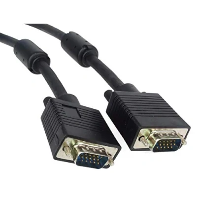 Afbeelding van PremiumCord VGA monitorkabel 3 m, M/M, HQ (coax), SVGA video monitor coaxkabel voor FULL HD 1080p, DDC2, zwart, kpvmc03