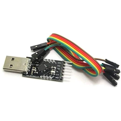 Afbeelding van ICQUANZX USB 2.0 naar TTL UART 6PIN module seriële converter