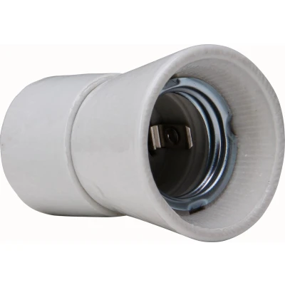 Afbeelding van Kopp lamphouder E27 keramiek glad beige/wit (705100111)