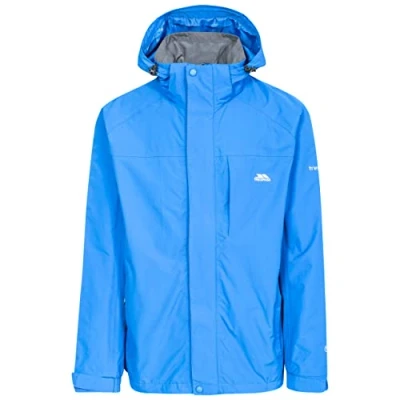 Afbeelding van Trespass Edwards II Regenjas voor heren, waterdicht, met verborgen capuchon