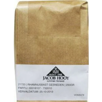Afbeelding van Jacob Hooy Rhamnusbast Vuilboombast Gesneden, 250 gram