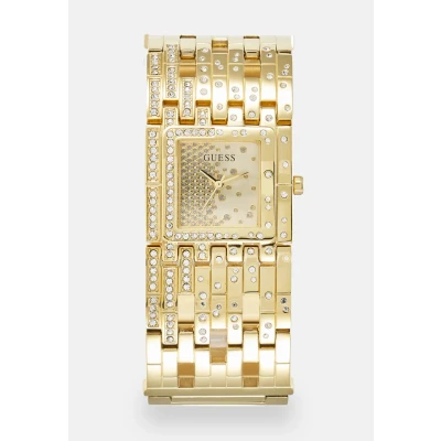 Afbeelding van GUESS dames Waterfall horloge GW0441L2 in de kleur Goud