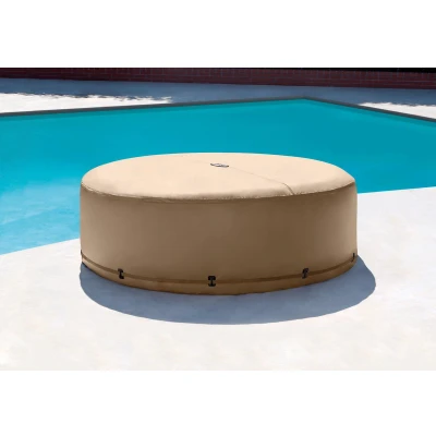Afbeelding van Intex PureSpa Bubble Massage Ø 196 x 71 cm (incl. energiebesparende afdekhoes) PVC 47,8 kg 795 liter 20 40C 4 Personen LED Display