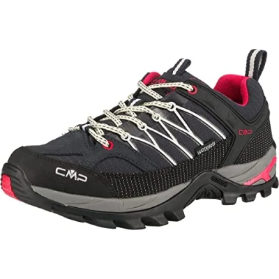 Afbeelding van CMP Rigel Trekking WP Outdoorschoenen, Dames, Maat: 36, Antracite/offwhite Leer/ synthetisch