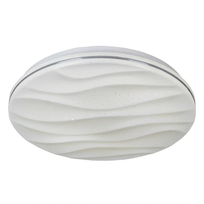 Afbeelding van näve Led plafondlamp Austin CCT, nachtlichtfunctie, kristaleffect, timer, dimbaar, incl. Afstandsbediening