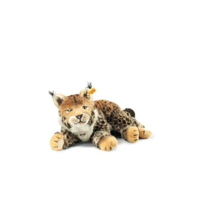 Afbeelding van Steiff Lynx Mizzy beige/bruin ge tiger t,35 cm
