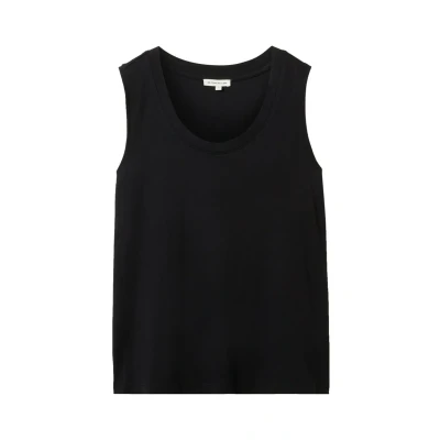Afbeelding van TOM Tailor MIT Rundhalsausschnitt Top, Dames, Maat: XXL, Deep black