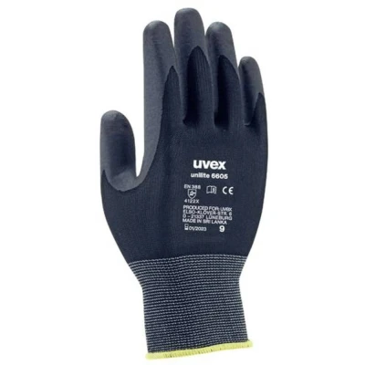 Afbeelding van uvex unilite / unipur 6057309 Polyamide, Nitrilschuim Montagehandschoen Maat (handschoen): 9 1 paar