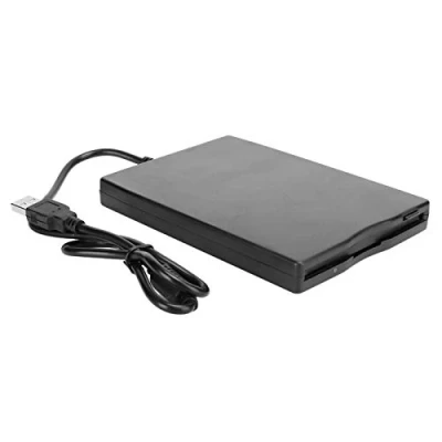 Afbeelding van Externe diskettestation, 3,5 inch, draagbaar, kaartlezer, computeraccessoires, verwijderbaar, plug and play, zwart