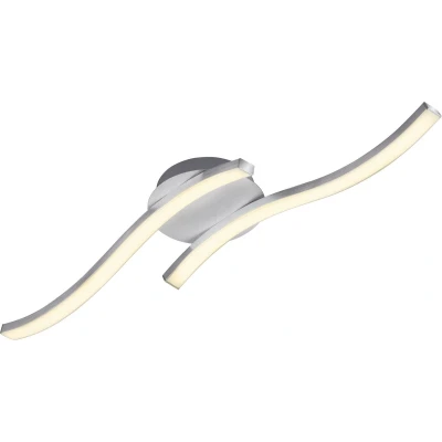 Afbeelding van Briloner Leuchten GO Plafondlamp Plafonnière LED Warm wit licht Aluminium Kleur