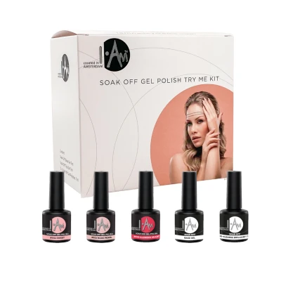 Afbeelding van I.Am Soak Off Gel Polish Try Me Kit
