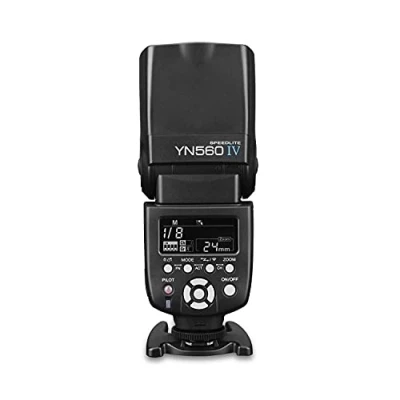 Afbeelding van YONGNUO YN560 IV 2,4 GHz Flash Speedlite draadloze transceiver geïntegreerd voor Canon Nikon Panasonic Pentax camera + WINGONEER® diffuser