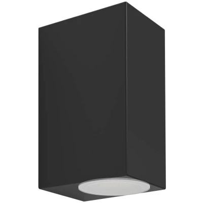 Afbeelding van EGLO Jabaga Wandlamp Binnen en Buiten INCL. 2 LED LAMPJES (GU10) 15,5 cm Zwart