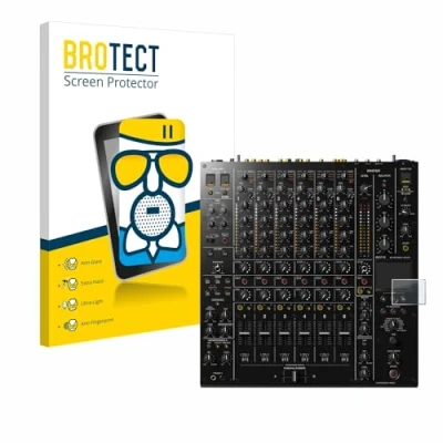 Afbeelding van BROTECT Screenprotector voor Pioneer DJM V10 Folie Beschermfolie Beschermglas matte