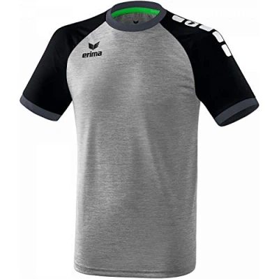 Afbeelding van Erima Zenari 3.0 shirt grey melange/zwart/donkergrijs 34 / L