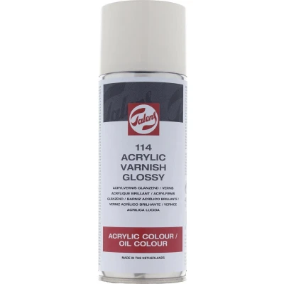 Afbeelding van Talens acrylvernis glanzend, spray van 400 ml