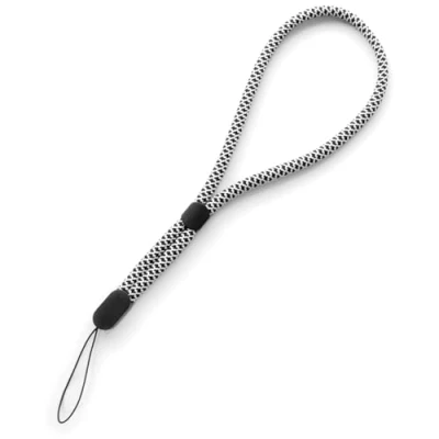Afbeelding van trage.band® Korte verstelbare polsband, zwart wit