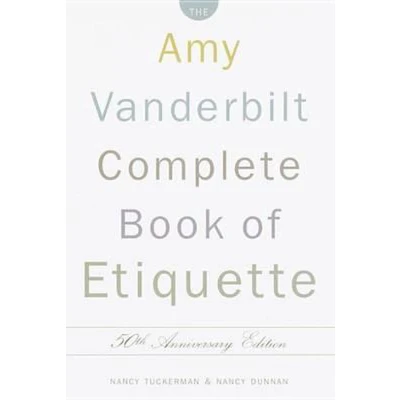 Afbeelding van The Amy Vanderbilt Complete Book of Etiquette