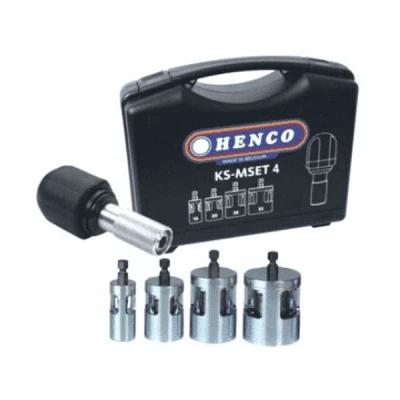 Afbeelding van Henco Kalispeed kalibreer en ontbramer 16, 20, 26 32 mm. Artikelnr: KS MSET4