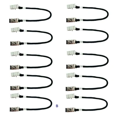 Afbeelding van MYIW Hoed Winderige Clips voor varen, Rides Cap Retainer vissen, Keeper en Eyewear Houder, Pack van 10 stuks, B, 36cm